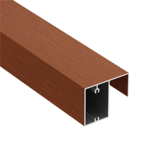 Alumawood XPRESS Screening - 65 x 82mm Patented Sliding Gate TOP RAIL - WRC