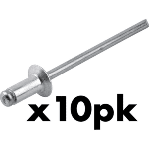 Slat Countersunk Blind Rivet 10 pcs 4.0mm x 8.4mm