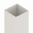 Flat Top Heavy Duty Post White 65mm x 65mm x 6000L