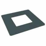 Flat Top Post Dress Ring Monument 65mm x 65mm