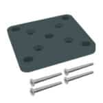 Post Base Plate Set Monument 50mm x 50mm