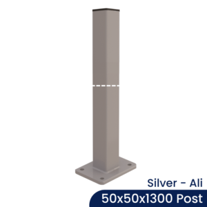 PoolSafe - 50x50mm x 1300mm - Aluminium - Base Plate - S
