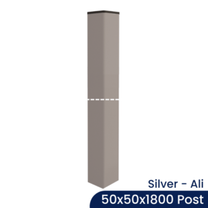 Post - 50x50mm x 1800mm Aluminium Pool Fence Post - S