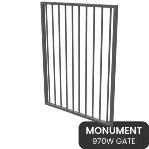 Flat Top PoolSafe Gate White 1200H x 970W