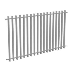 PoolSafe BARR Panel - 1200H x 2205W - Aluminium - White