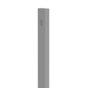 PoolSafe BARR Post - 50x25mm x 1800mmH - Aluminium - White
