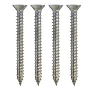 100mm COUNTER SUNK SCREW - 4 PACK