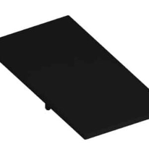 Batten - 100x50mm - END CAP - BLACK