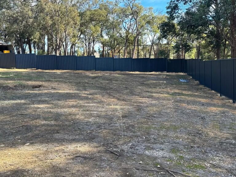 colorbond fence