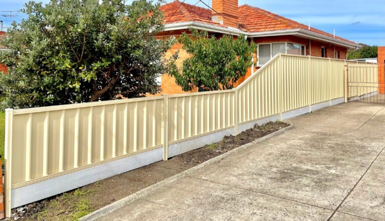 colorbond fence