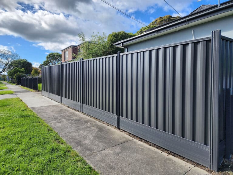 colorbond fence