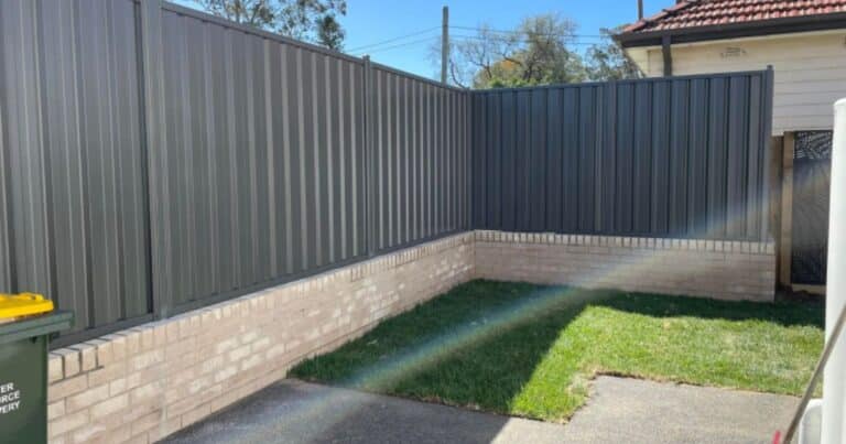 colorbond fence