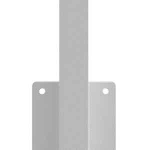 AIRE-1500mmH: MID Face Mount Post-White