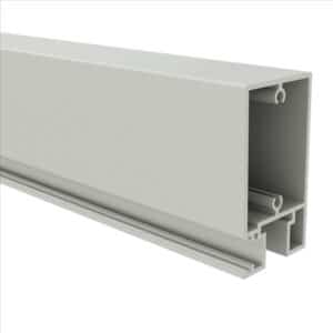 QS GATE-65x50 HORIZ RAIL-4800mm-SURFMIST