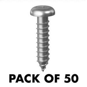 AIRE -12gx25mm- Rail Screw- MILL 50PK