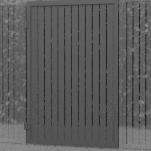 Custom - Vertical Slat Fence and Sliding Gate - Duy - Primrose