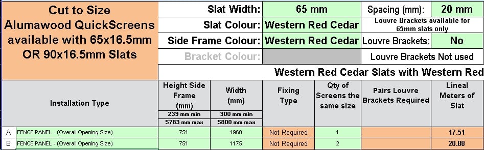 Custom - Horizontal QS Slat Fence - PAUL - WRC Custom - Horizontal QS Slat Fence - PAUL - WRC - DIY Fencing Supply. - Perth - Instant Quote - Live Support