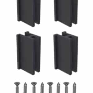 QS - Gate Joiner 90mm top/bottom rail - 4pk