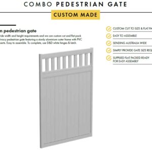 CUSTOM - Combo Hamptons Gate Panel - Kylie