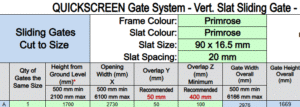 Custom - Vertical Slat Fence and Sliding Gate - Duy - Primrose Custom - Vertical Slat Fence and Sliding Gate - Duy - Primrose - DIY Fencing Supply. - Perth - Instant Quote - Live Support