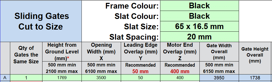 Cut to Size - Horizontal Slat Sliding Gate – Matt - Black Cut to Size - Horizontal Slat Sliding Gate – Matt - Black - DIY Fencing Supply. - Perth - Instant Quote - Live Support
