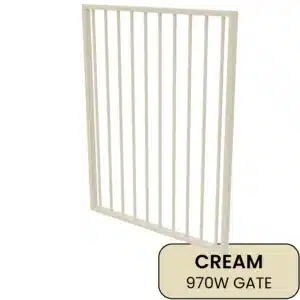 Flat Top PoolSafe Gate Mill 1200H x 970W