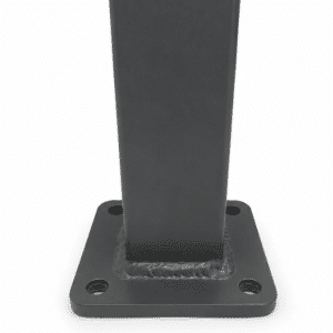 Flat Top Post w/ Base & Cap Monument 65mm x 65mm x 1600L