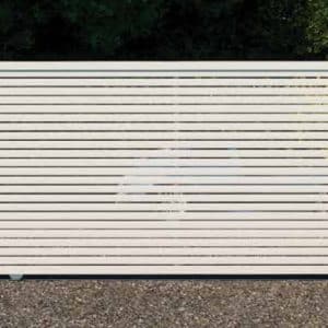 Custom Horizontal Slat Sliding Gate